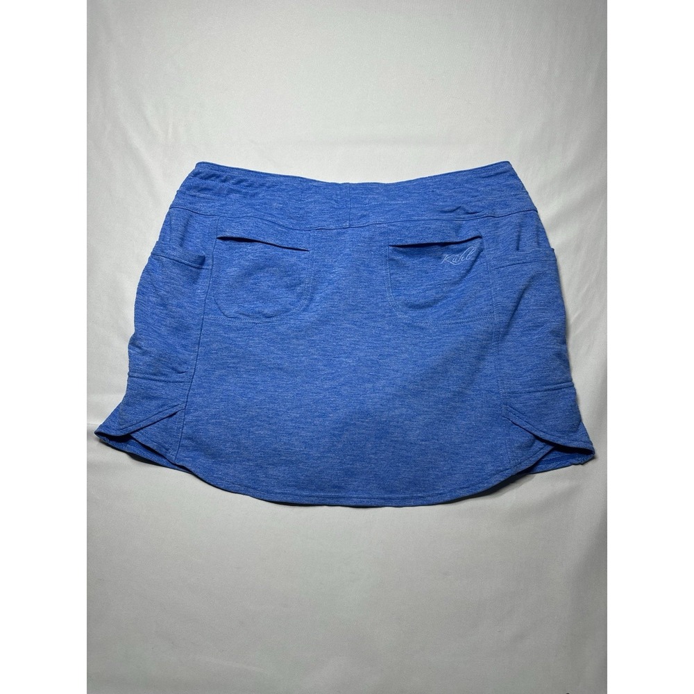 Kuhl Skort Blue Women's Medium Pockets Drawstring Hiking Outdoors - Picture 5 of 8